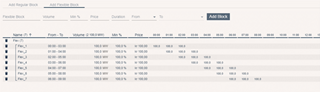 Flexi orders example